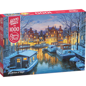 Puzzle 1000 Piezas - Amsterdam at Night