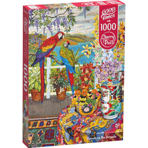 Puzzle 1000 Piezas - Parrots on the Veranda