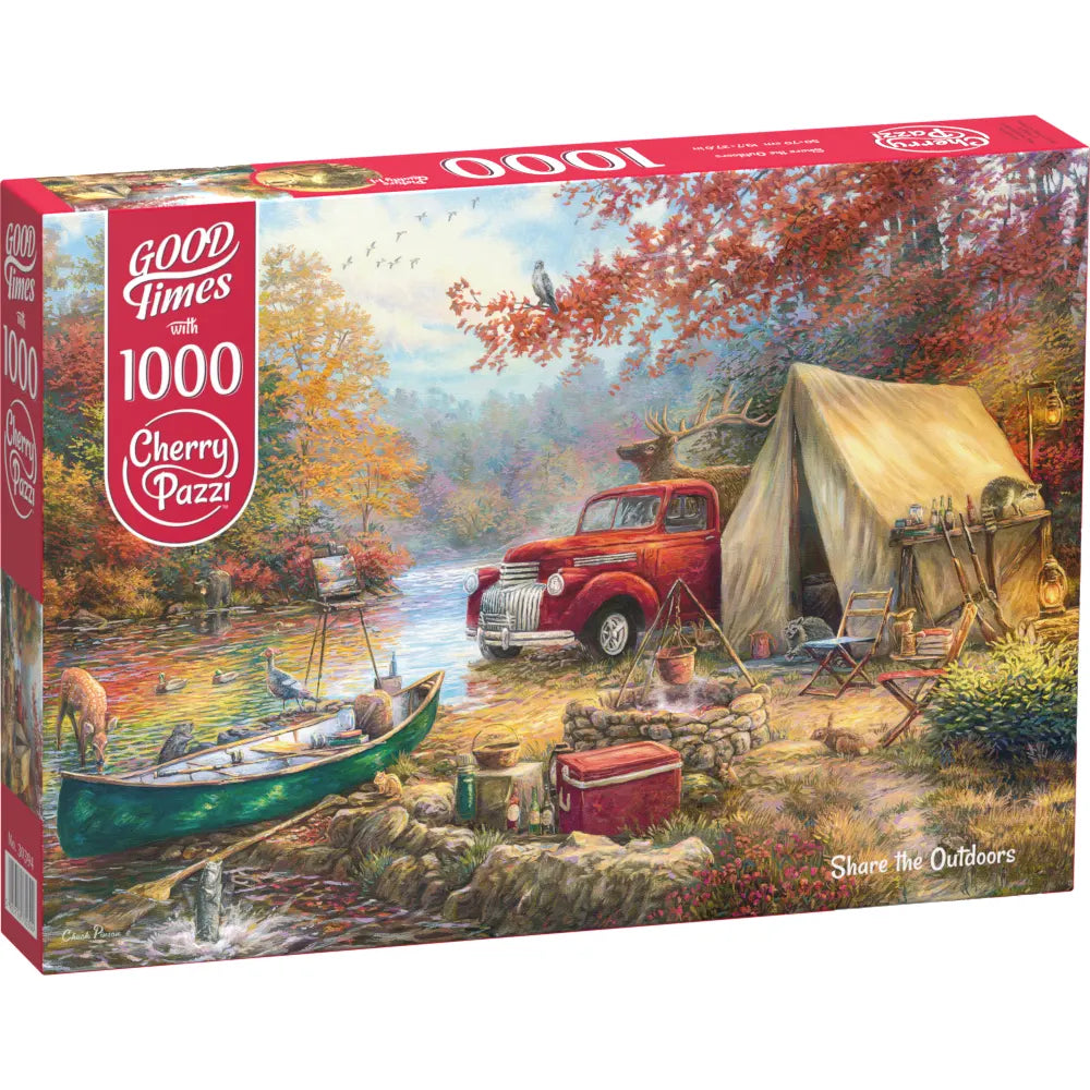 Puzzle 1000 Piezas - Share  the Outdoors