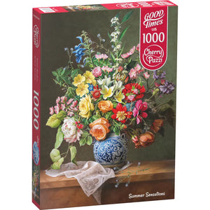 Pack Floral - 4 puzzles de 1000 Piezas