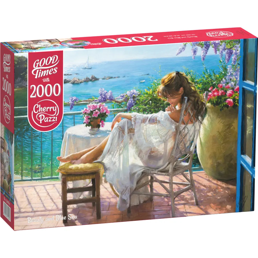Puzzle 2000 Piezas - Beauty and Blue Sea