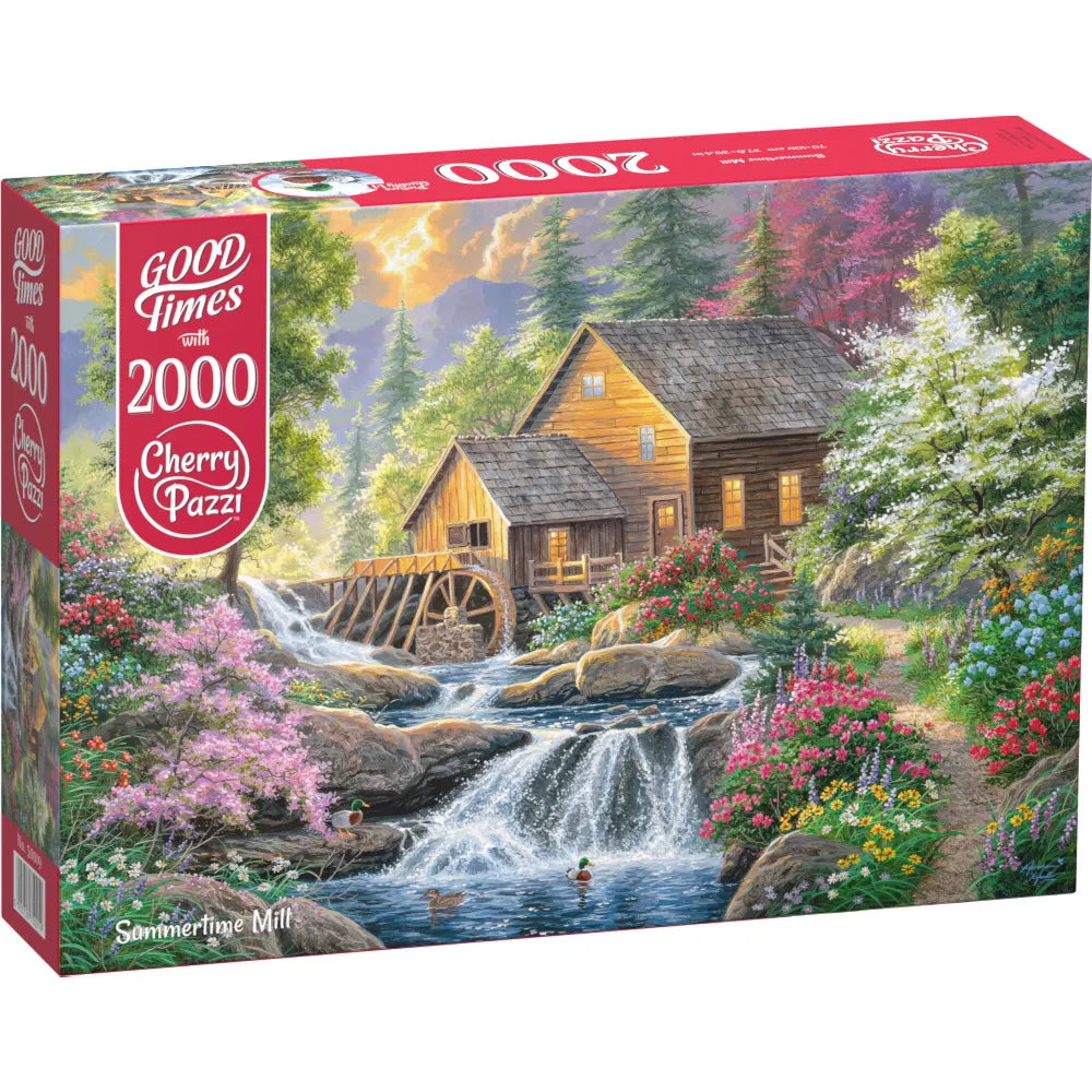 Puzzle 2000 Piezas - Summertime mill