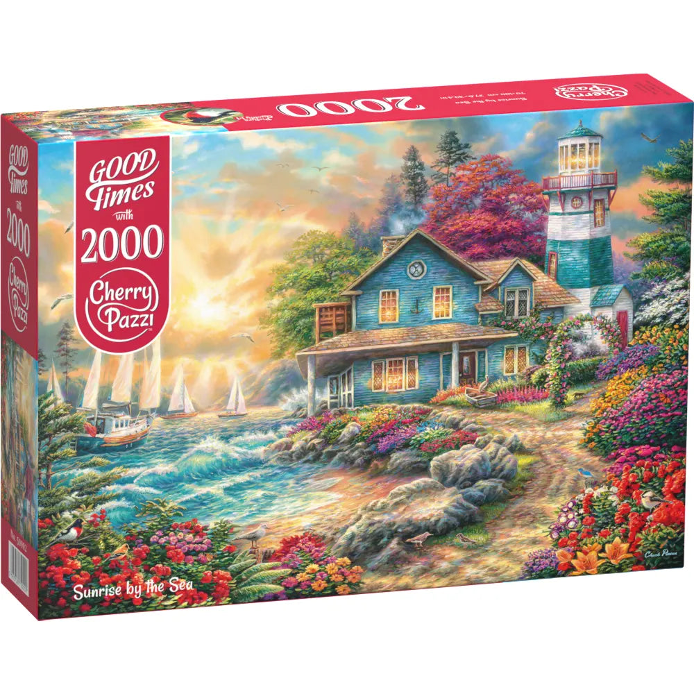 Puzzle 2000 Piezas - Sunrise by the sea