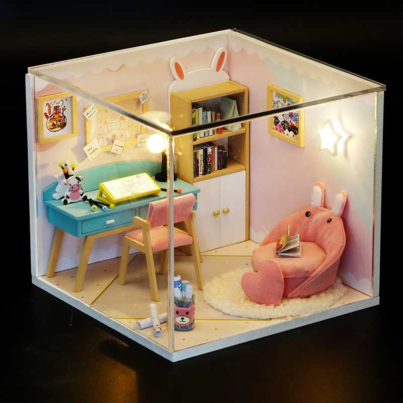 Study Room Casita Miniatura Armable