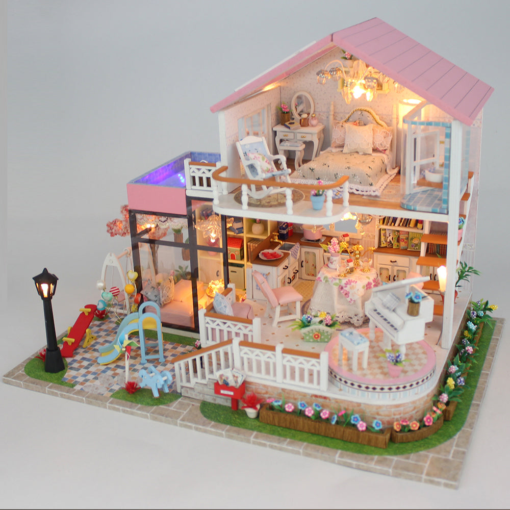 Sweet words Mini Casita Armable con Caja Exhibidor