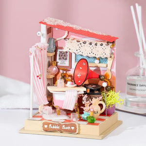 Casa de muñecas en miniatura - Baño de burbujas