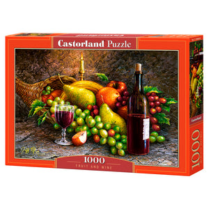 Puzzle 1000 Piezas - Fruit and Wine - puzles.cl