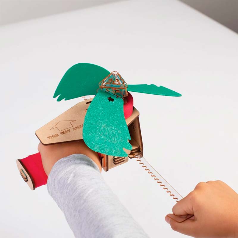 Puzzle 3D - Mecanismo Helice volador Kit