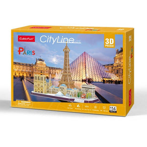 Puzzle 3D - PARIS CITY LINE - puzles.cl