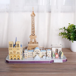 Puzzle 3D - PARIS CITY LINE - puzles.cl