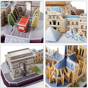 Puzzle 3D - PARIS CITY LINE - puzles.cl