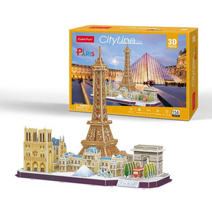 Puzzle 3D - PARIS CITY LINE - puzles.cl