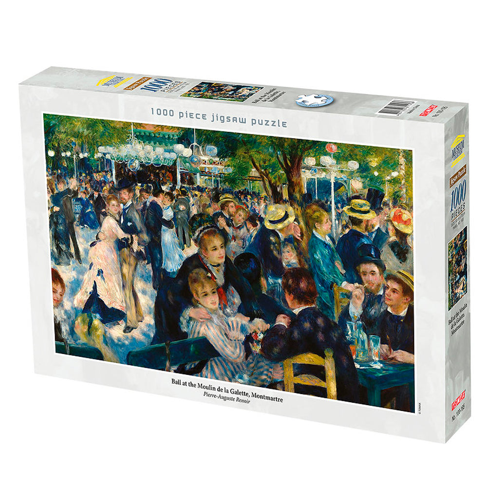 PUZZLE 1000 PIEZAS - Ball at the Moulin de la Galette, Montmartre