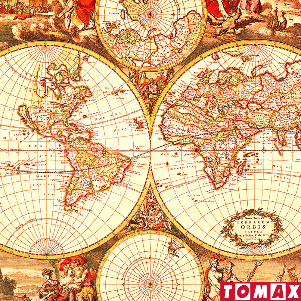 PUZZLE 1000 PIEZAS - Historical World Map - puzles.cl