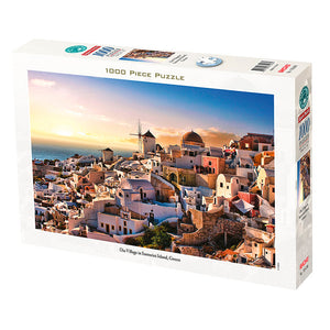 PUZZLE 1000 PIEZAS - Oia Village in Santorini Island, Greece