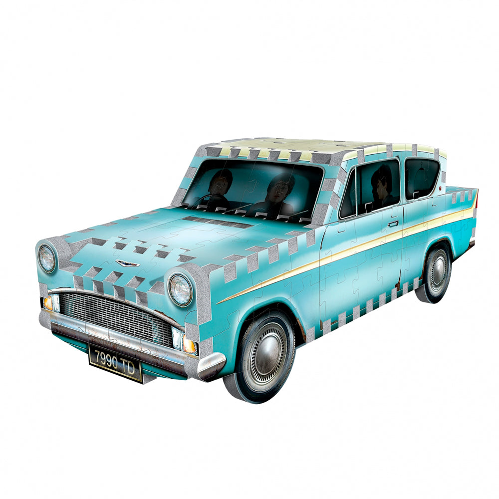 Puzzle 3d 130 Piezas - Flying Ford Anglia - puzles.cl