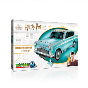 Puzzle 3d 130 Piezas - Flying Ford Anglia - puzles.cl