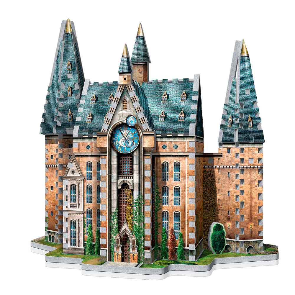 Puzzle 3d 800 Piezas - Hogwarts  clock tower - puzles.cl