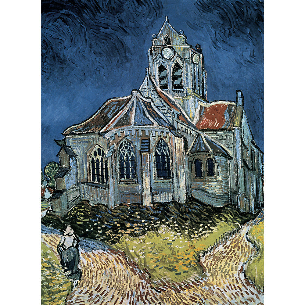 PUZZLE 500 PIEZAS - The Church at Auvers - puzles.cl