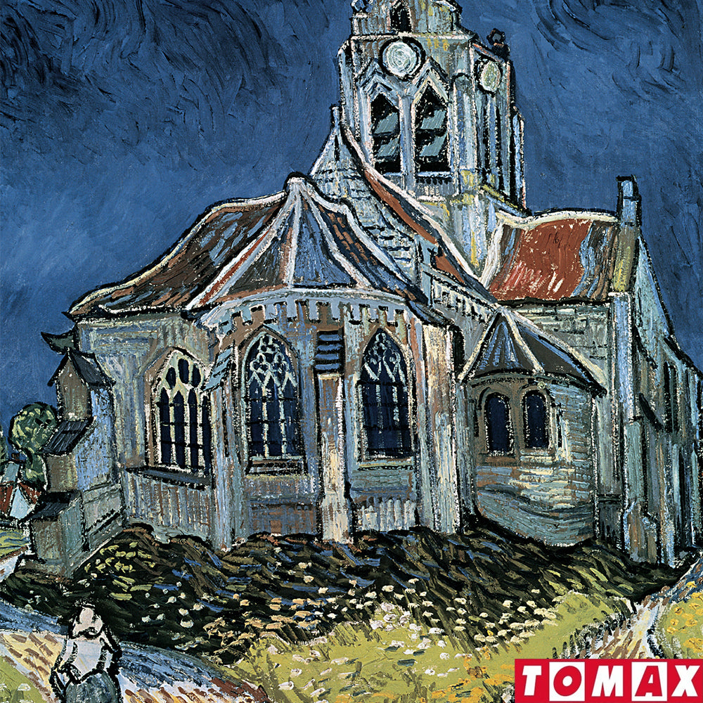 PUZZLE 500 PIEZAS - The Church at Auvers - puzles.cl