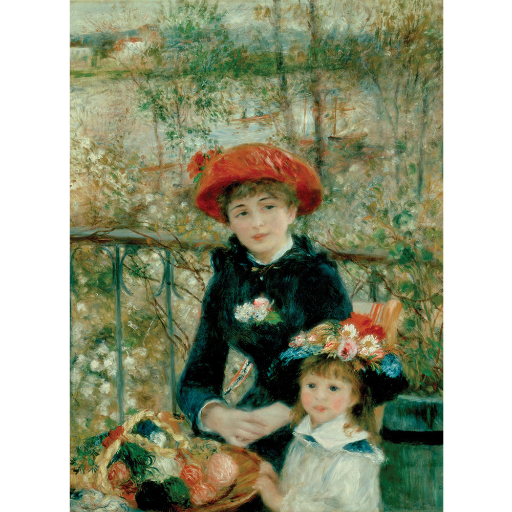 PUZZLE 500 PIEZAS - Two Sister on the Terrace - puzles.cl