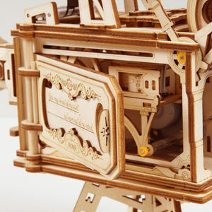 PROYECTOR VINTAGE PUZZLE 3D DE MADERA - puzles.cl