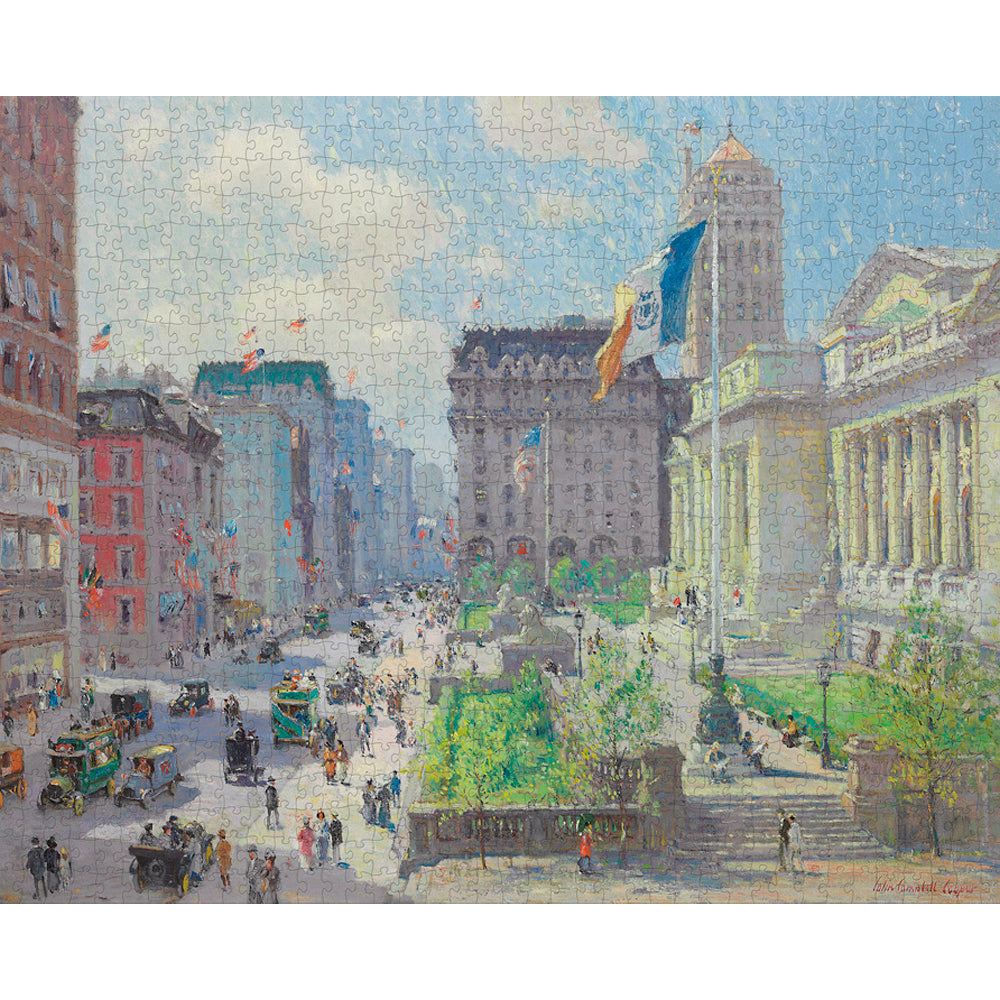 Puzzle 1000 Piezas - Biblioteca Pública de Nueva York - puzles.cl