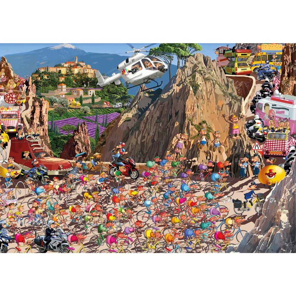 Puzzle 1000 piezas - Bicycle Race