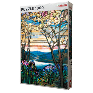 Puzzle 1000 piezas - Magnolias and Irises