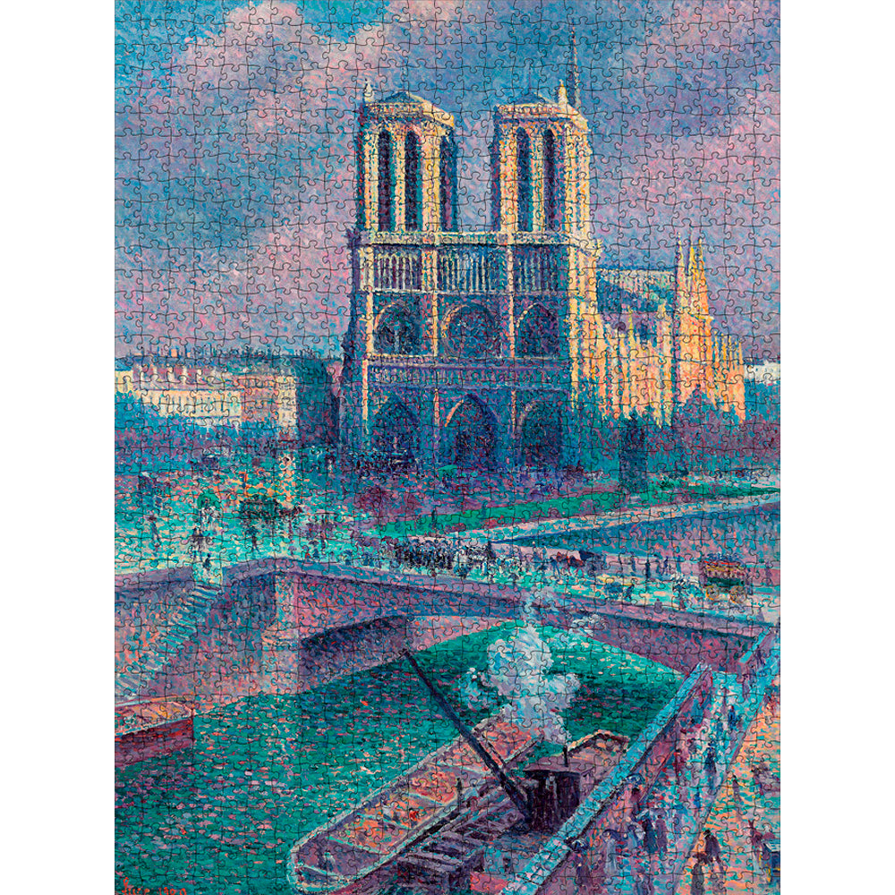 Puzzle 1000 Piezas - Maximilien Luce: Notre-Dame - puzles.cl