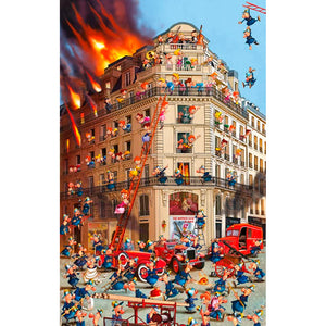 Puzzle 1000 piezas - Fire Brigade - puzles.cl