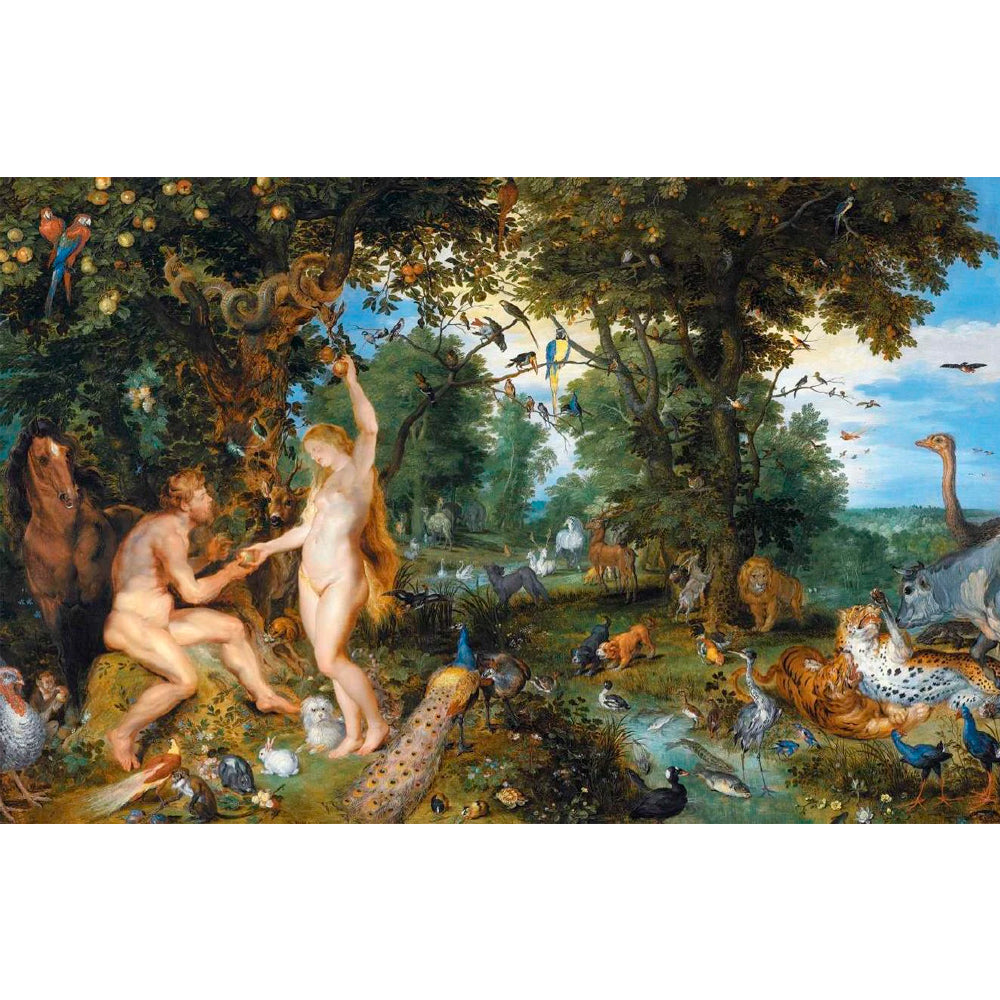 Puzzle 1000 piezas - The Garden of Eden with the Fall of Man