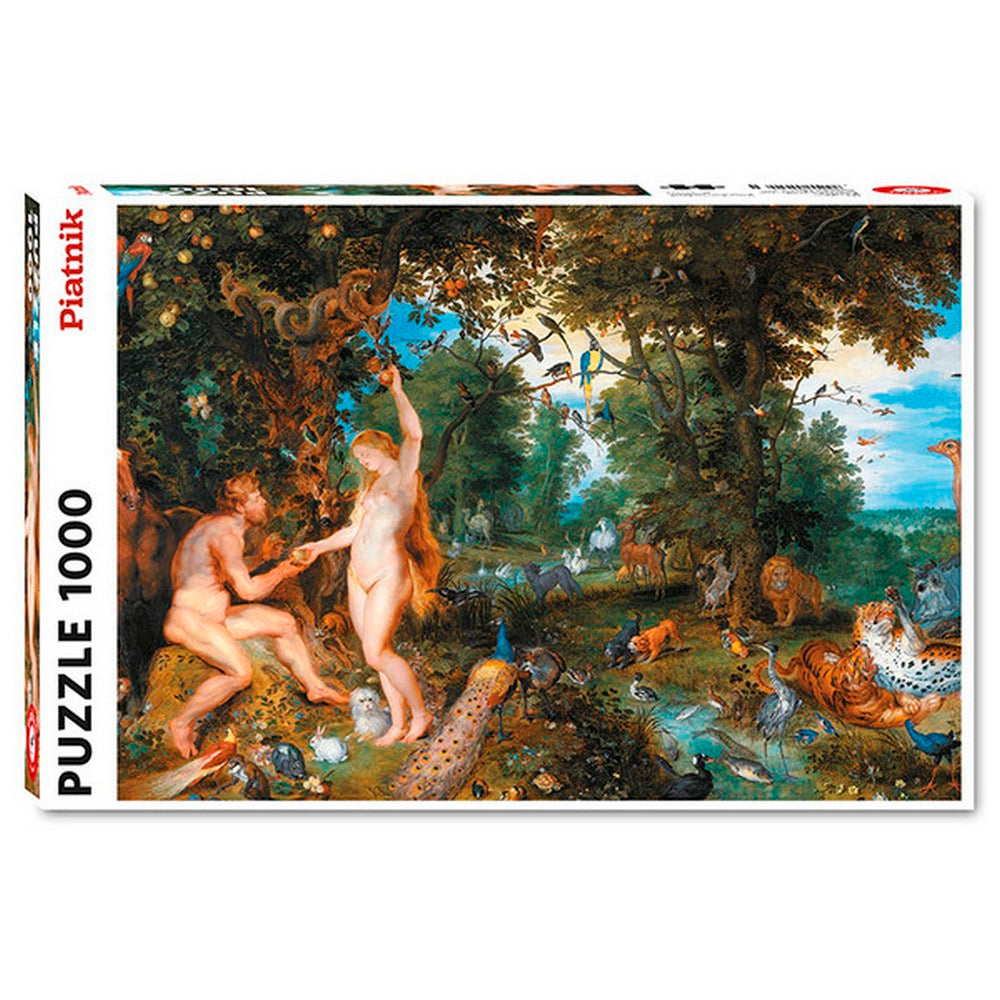 Puzzle 1000 piezas - The Garden of Eden with the Fall of Man