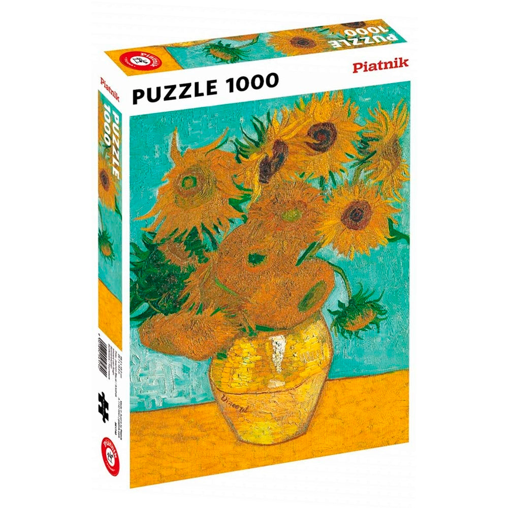 Puzzle 1000 piezas - Van Gogh,Sunflowers