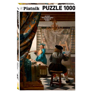 Puzzle 1000 piezas - Vermeer, The Art of Painting