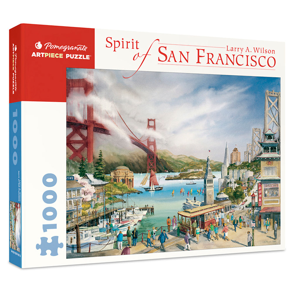 Puzzle 1000 Piezas - espíritu de San Francisco - puzles.cl