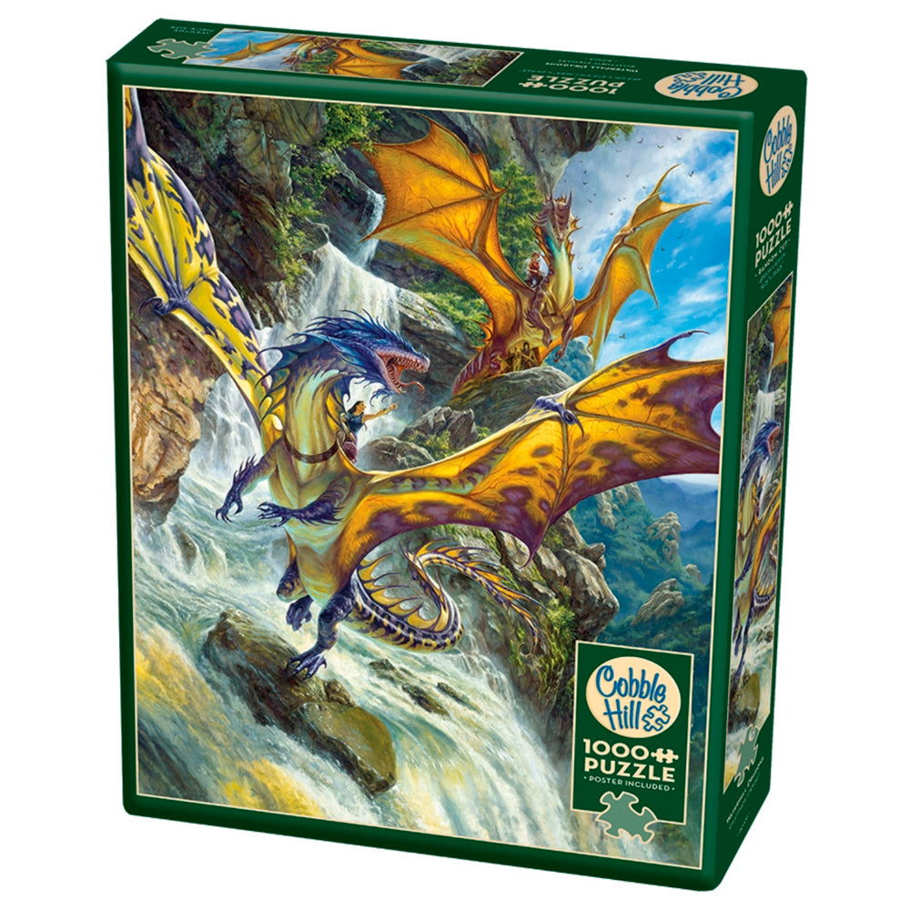 Puzzle 1000 Piezas - Dragones de cascada