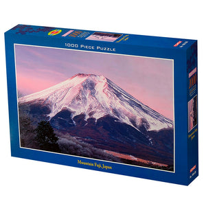Puzzle 1000 piezas - Mountain Fuji, Japan  (Brilla en la oscuridad)