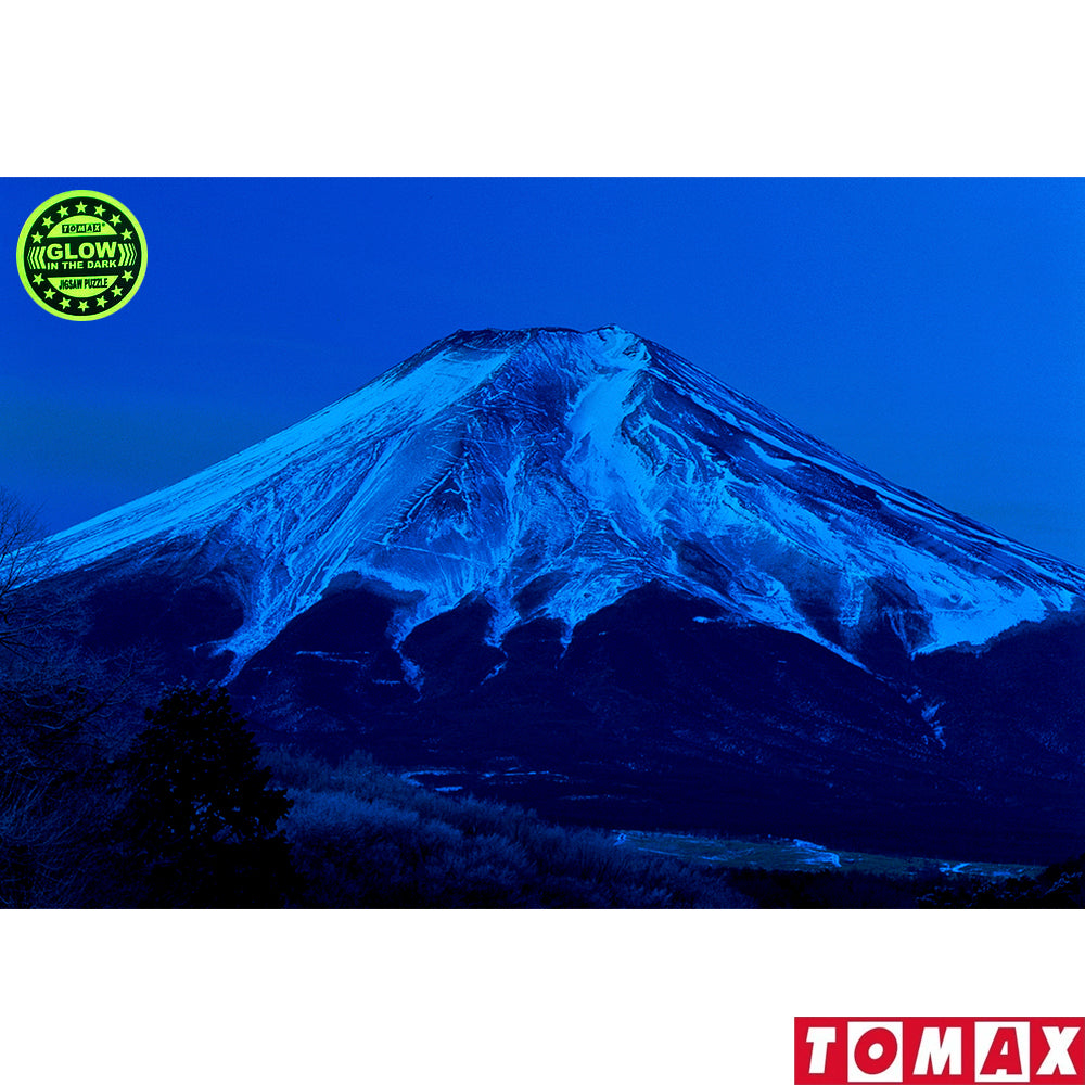 Puzzle 1000 piezas - Mountain Fuji, Japan  (Brilla en la oscuridad)