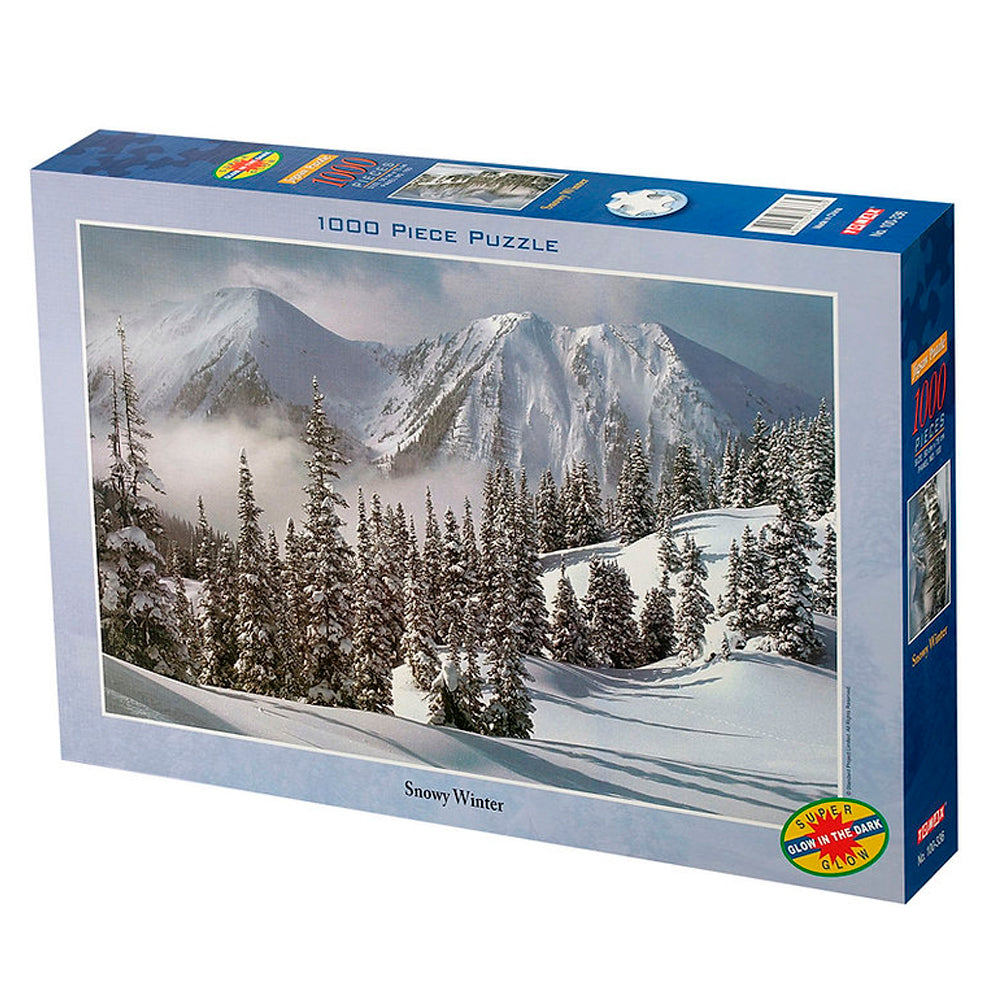 Puzzle 1000 piezas - Snow Winter (Brilla en la oscuridad)