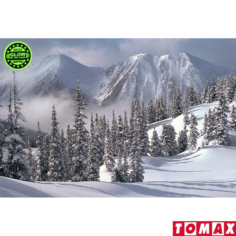 Puzzle 1000 piezas - Snow Winter (Brilla en la oscuridad)