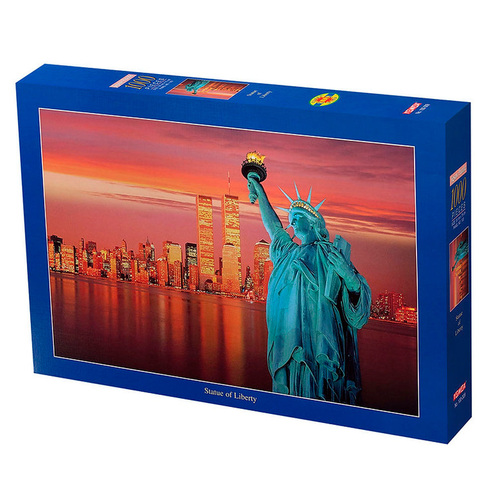 Puzzle 1000 piezas - Statue of Liberty (Brilla en la oscuridad)