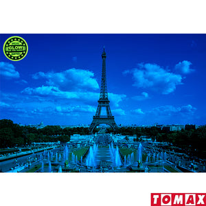 Puzzle 1000 piezas - Tower Eiffel, Paris, France (Brilla en la oscuridad) - puzles.cl