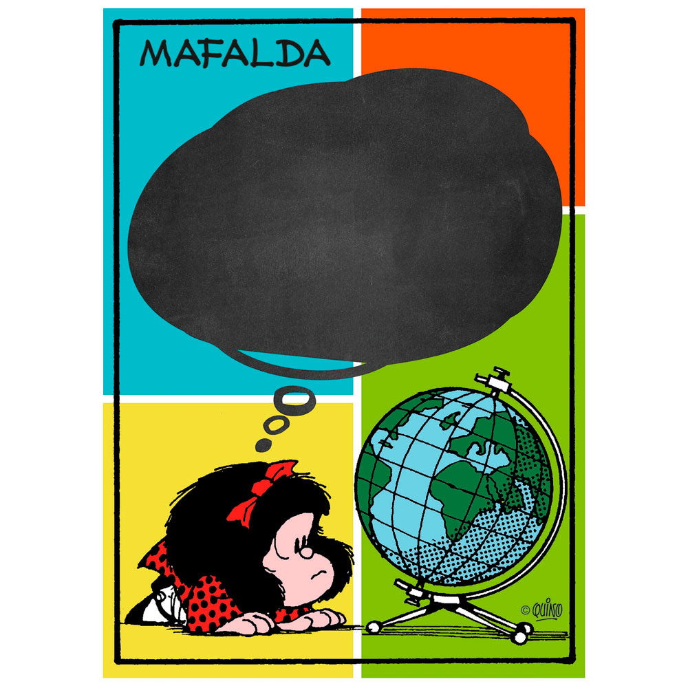 Puzzle 1000 Piezas - Mafalda black board