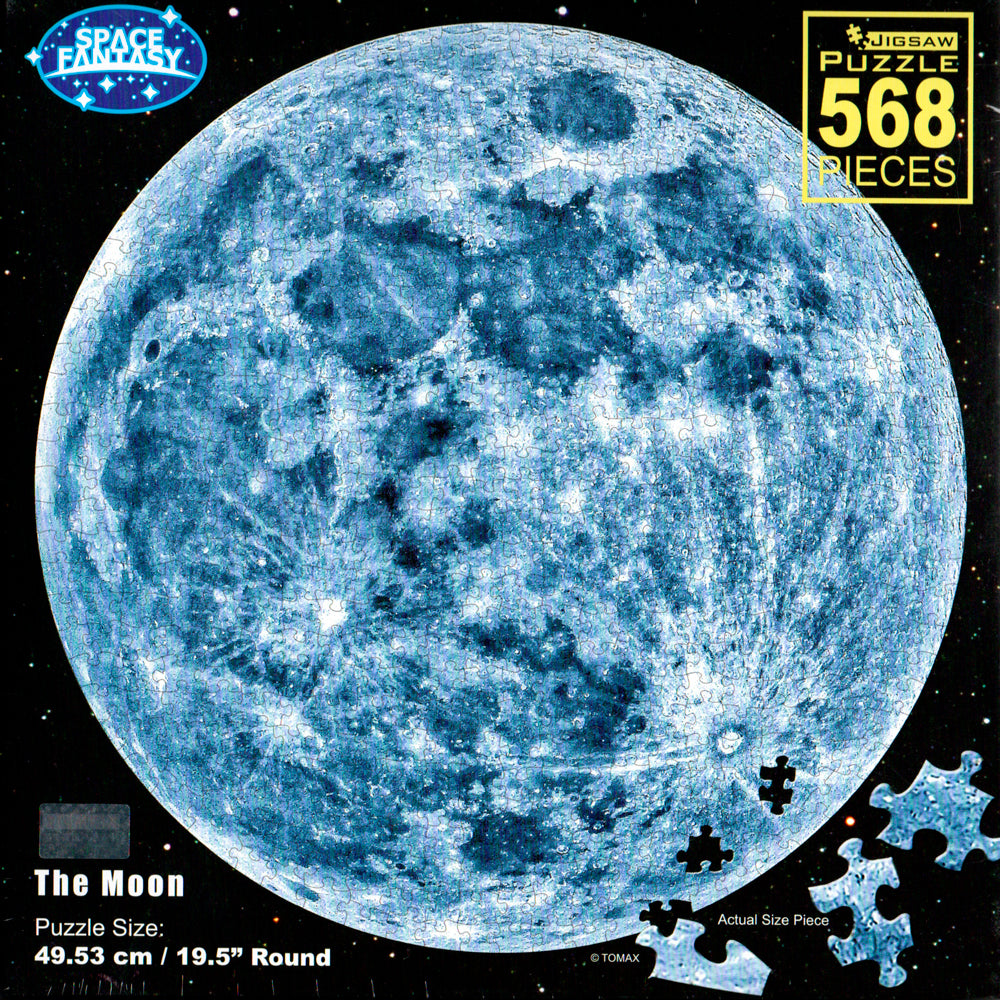 Puzzle 568 Piezas Redondo - Luna