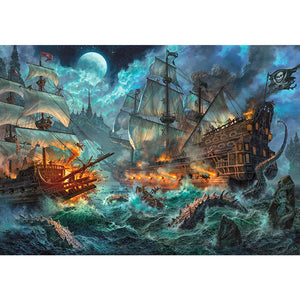 Puzzle 6000 Piezas - Pirates Battle