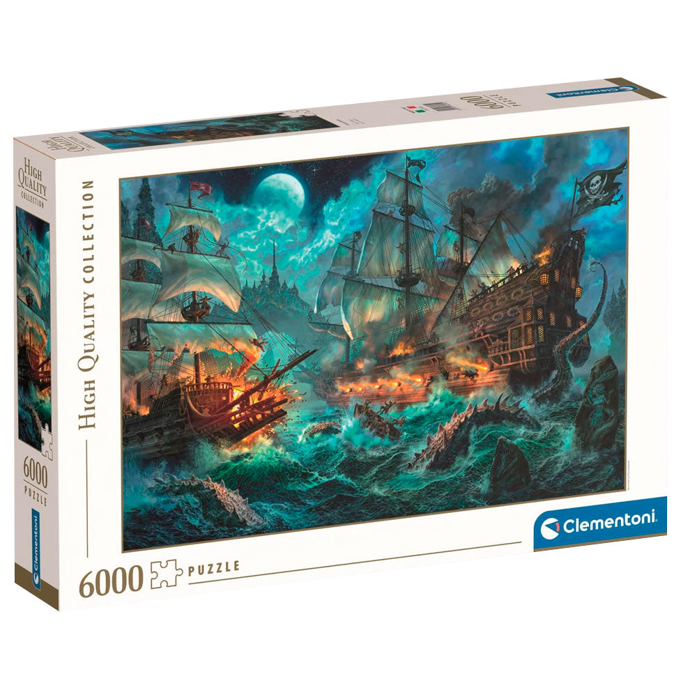 Puzzle 6000 Piezas - Pirates Battle