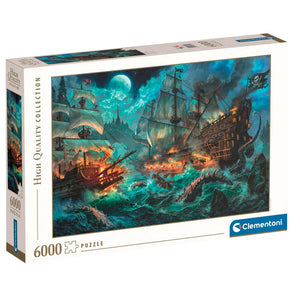 Puzzle 6000 Piezas - Pirates Battle