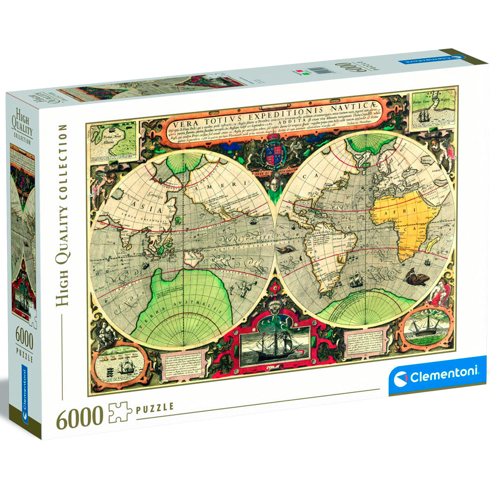 Puzzle 6000 Piezas - Antique Nautical Map