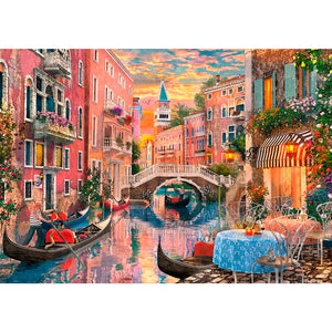 Puzzle 6000 Piezas - Venice evening sunset